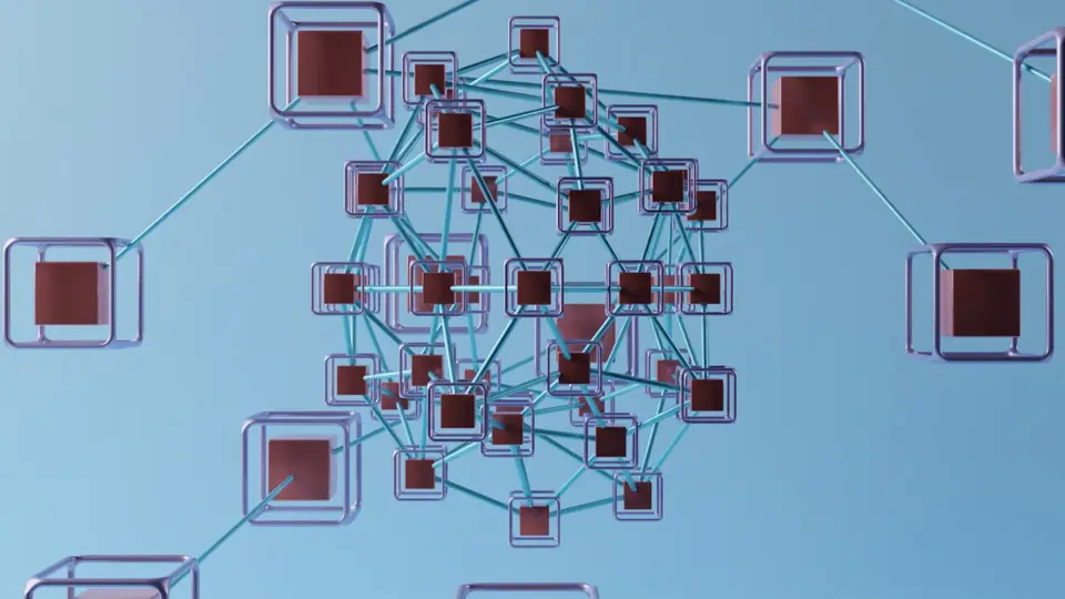 Blockchain teknologi.