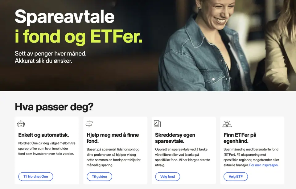 Månedlig sparing i fond