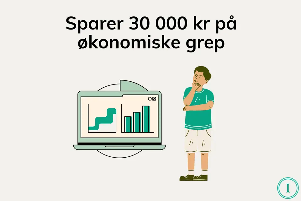 sparer 30000 kr på økonomiske grep