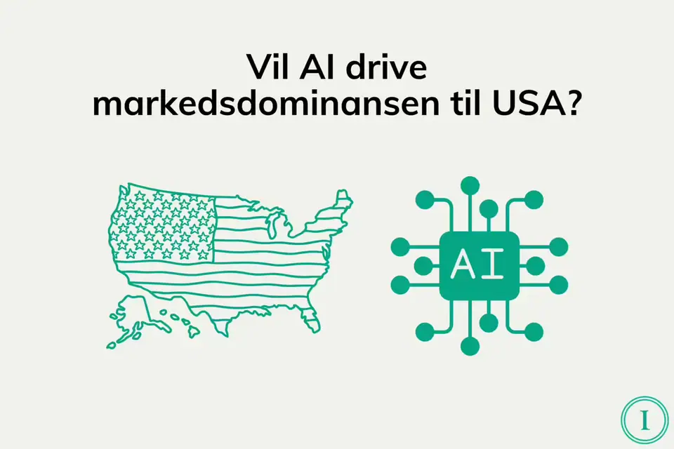 Vil kunstig intelligens drive markedsdominansen til USA videre?