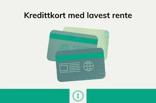 Kredittkort med lavest rente