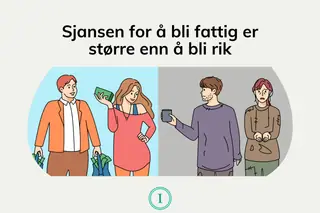 Sjansen for å bli fattig