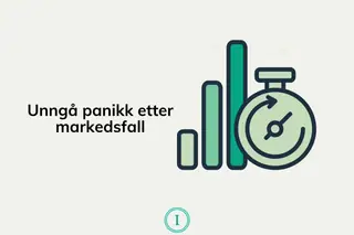 Unngå panikk etter markedsfall